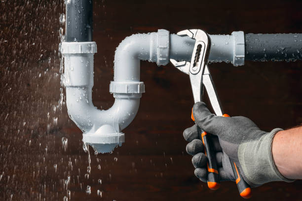 Professional Drain Cleaning technician working in Munroe Falls, OH